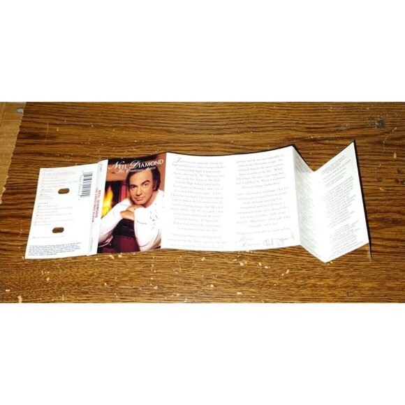 Neil Diamond The Christmas Album on cassette (CBS Records, 1992) - Picture 3 of 4